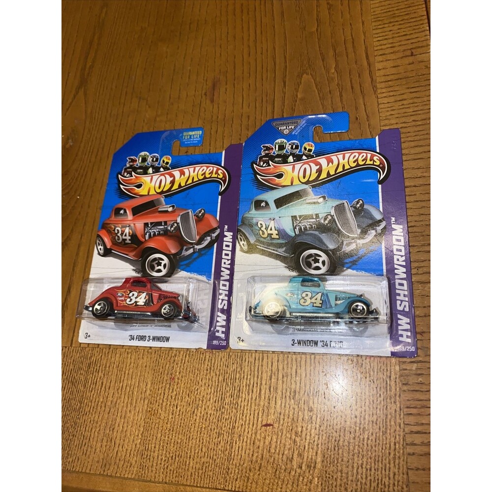 2013 Red Teal Green Kmart 34 Ford 3-window Lot 2012 1979